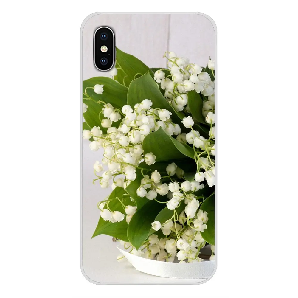 Для Xiaomi Redmi Note 3 4 5 6 7 8 Pro Mi Max Mix 2 2S Pocophone F1 Lily of the Valley аксессуары чехлы для