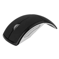 multi color optional 2 4ghz folding arc wireless optical mouse usb receiver for pc laptop computer peripherals