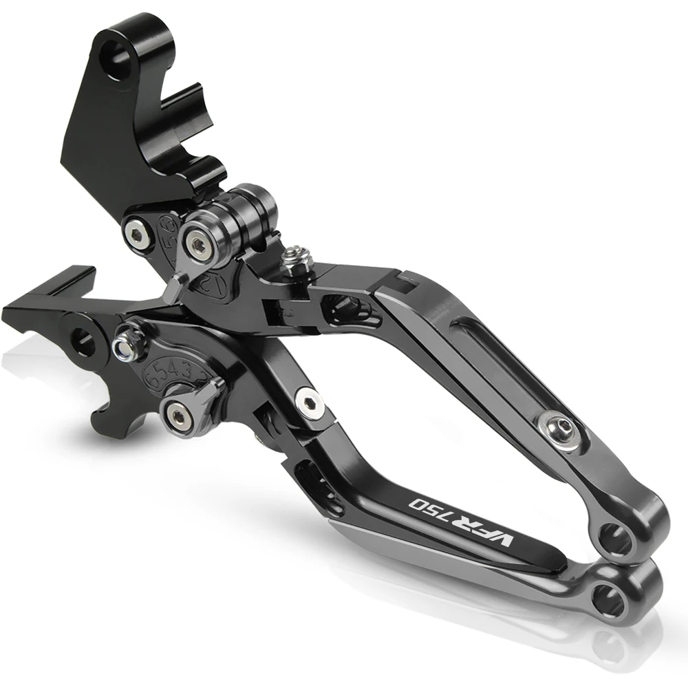 Выдвижной рычаг сцепления тормоза мотоцикла рукоятка руля для Honda VFR750 VFR 750 1991 1992