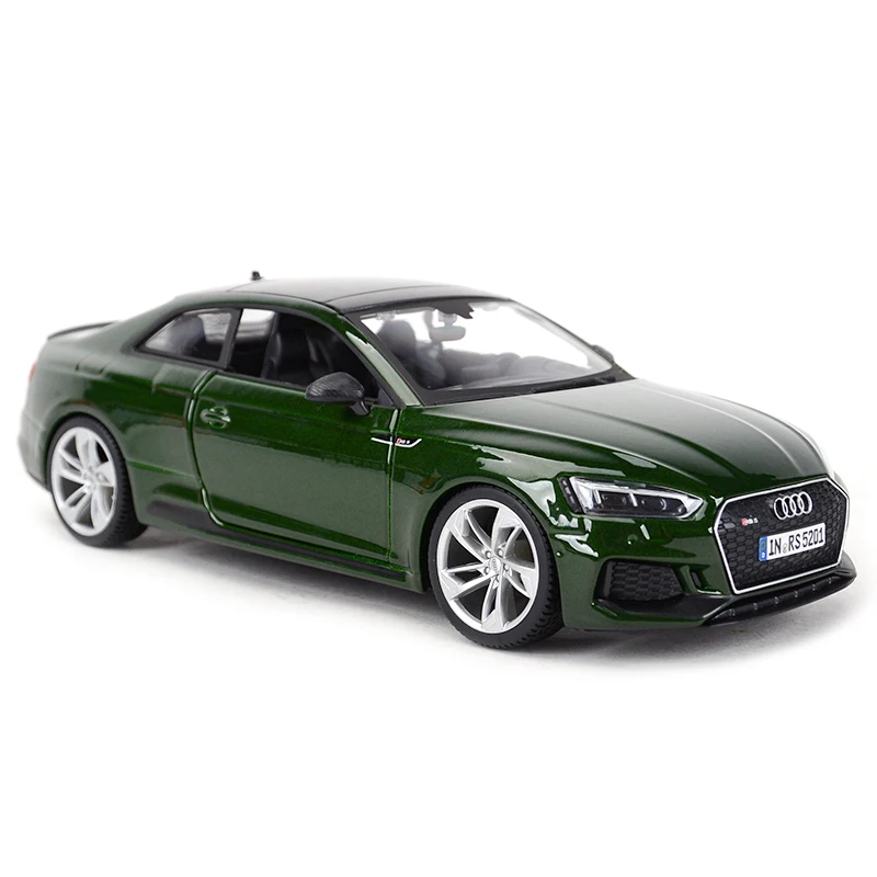 

2021 New Bburago 1:24 Audi RS5 Coupe Sports Car Static Die Cast Vehicles Collectible Model Car Toys diecast model cars