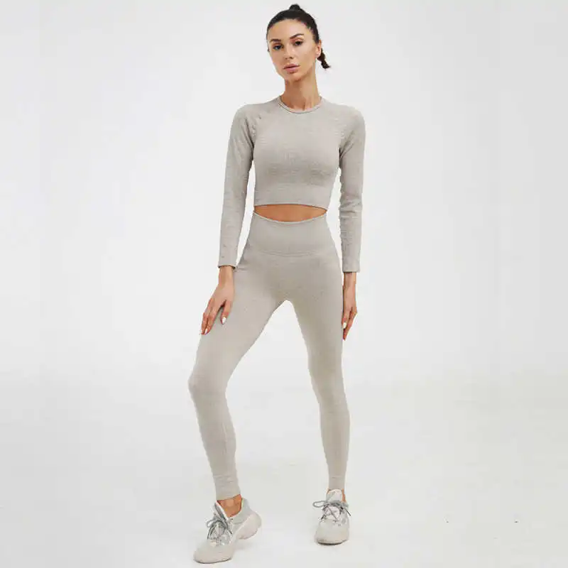 

2 Piece Women Sports Set Workout Clothes Tracksuit Women Sports Bra Leggings Suit Female Gym Clothing Pants Suits Athletic Sets