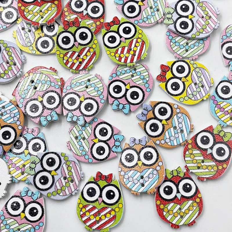 Аппликации для скрапбукинга, деревянные, 100, 25/50/пуговицы с бантами шт., WB420