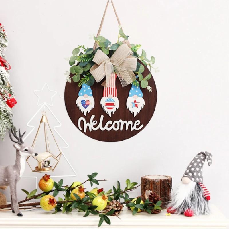 

American Independence Day Decoration Supplies Homeless Old Man Wooden Festival Home Decor 2021 summer new household products