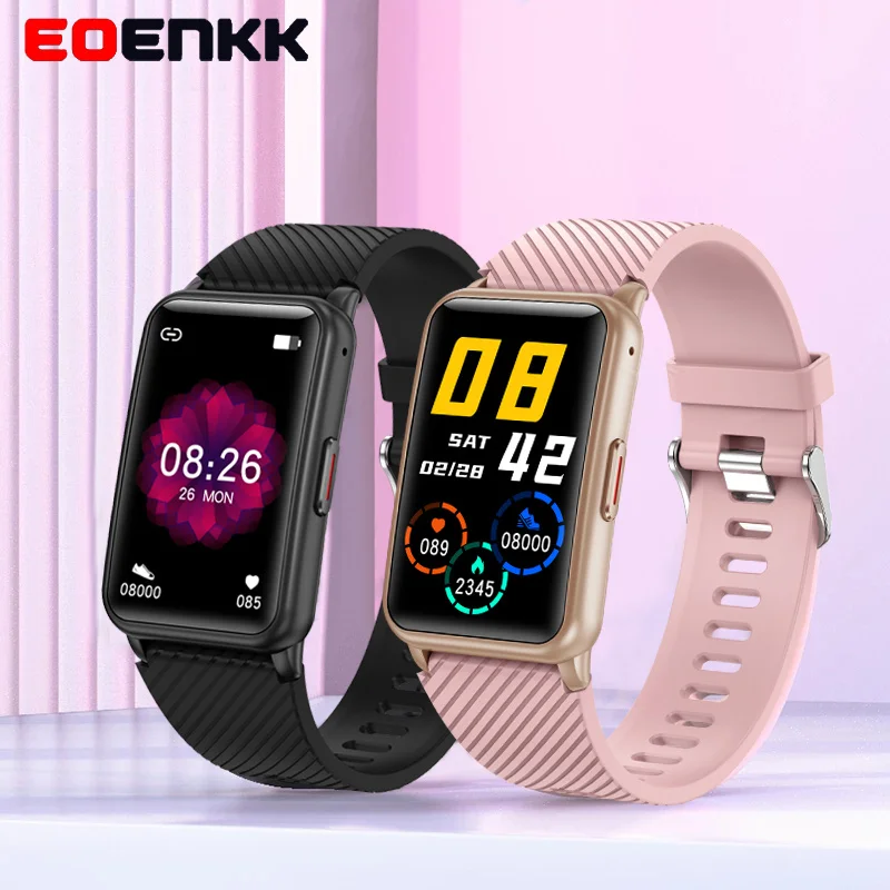 

Смарт-часы унисекс, водонепроницаемые, IP68, с сенсорным экраном, пульсометром, для IOS, Android + Box, 2021