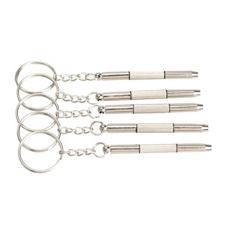

3in1 Eyeglass Screwdriver Sunglass Watch Repair Kit With Keychain Portable Screwdriver Hand Tools