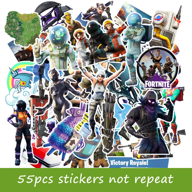 Наклейка на тему игры 55 шт. водостойкая Виниловая наклейка для ноутбука MacBook 13 15