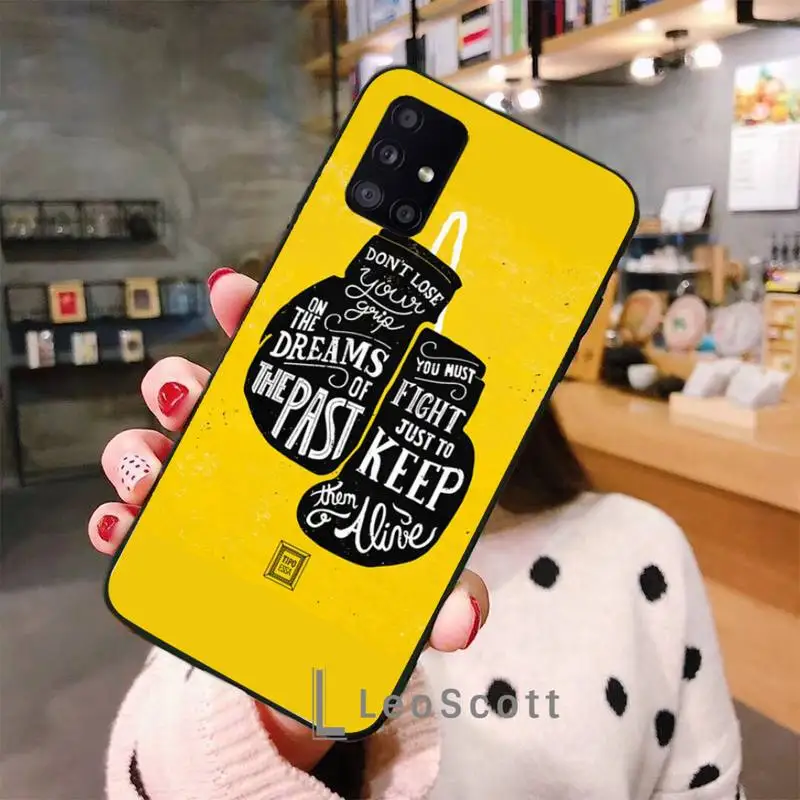

Boxing Gloves Phone Case For Samsung A40 A31 A50 A51 A71 A20E A20S S8 S9 S10 S20 Plus note 20 ultra