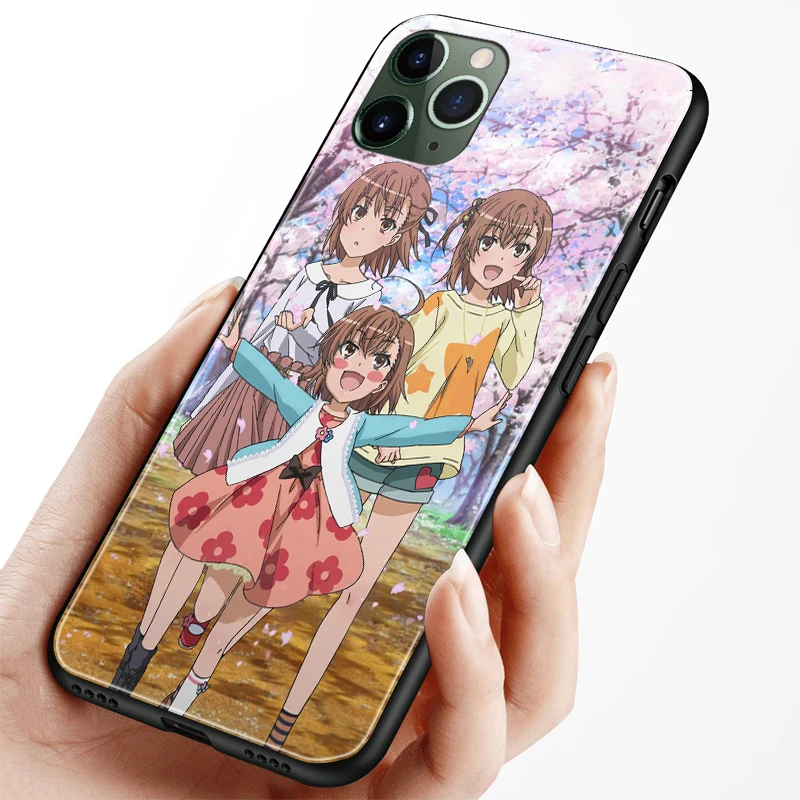 toaru kagaku no railgun t phone case cover shell for iphone se 6s 7 8 plus x xr xs 11 pro max samsung s note 9 10 20 plus ultra free global shipping