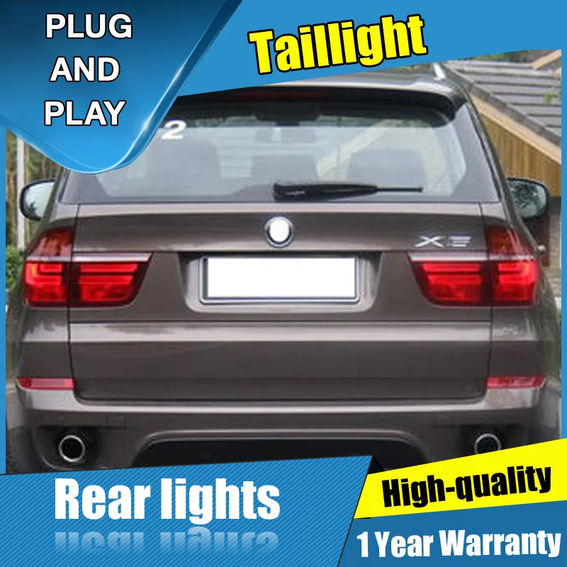 4 шт. автостайлинг для BMW X5 e70 задсветильник s 2007-2011 светодиодная задняя лампа +