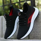 Кроссовки мужские, сетчатые, на шнуровке, для прогулок, 2021