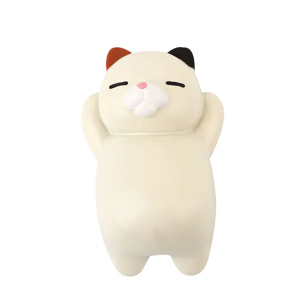 tricolor cat 3D магнитный стикер на холодильник мультяшный Кот домашний чехол для телефона магнитная пряжка декоры - Цвет: tricolor cat