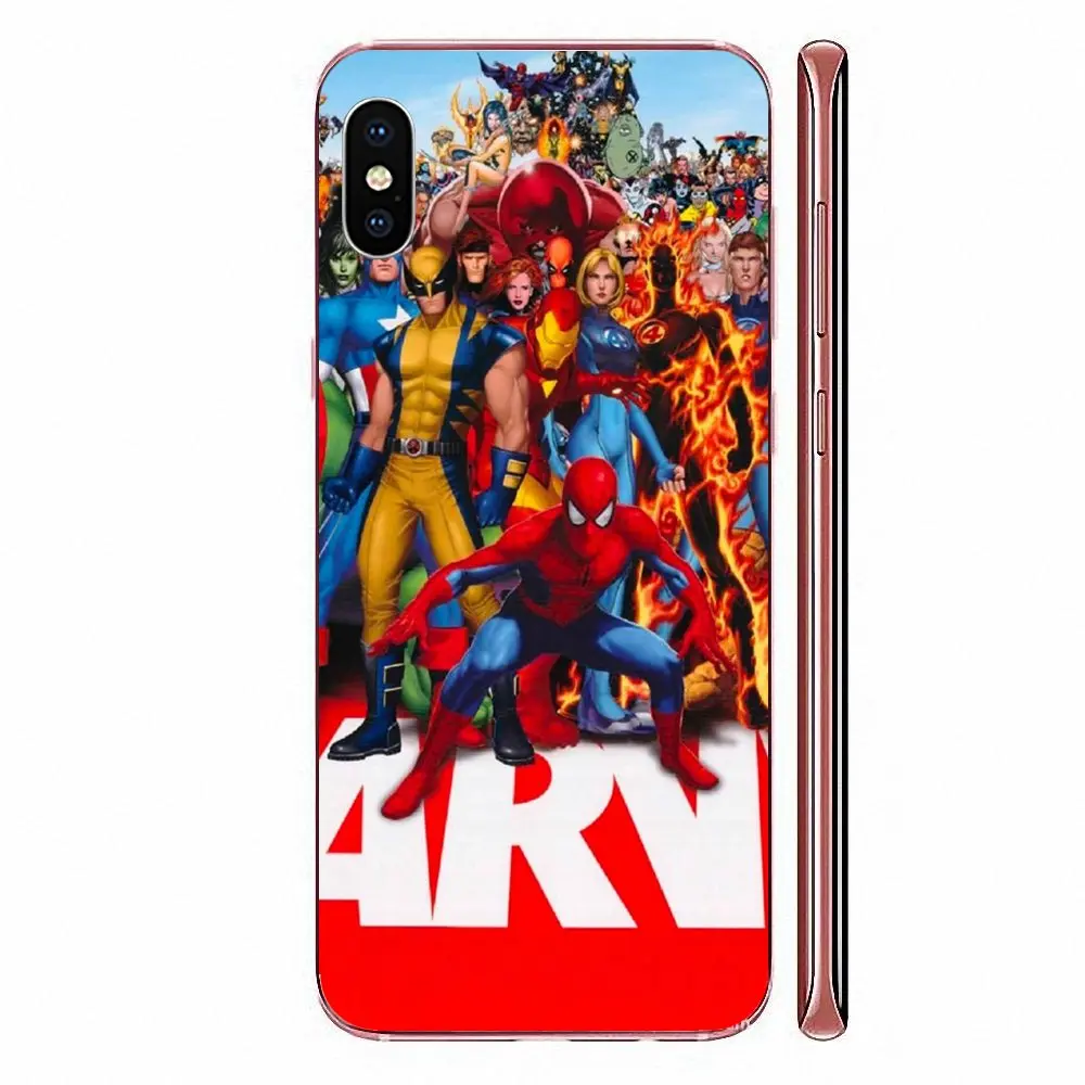 Marvel Superheroes Diy цветная печать ТПУ для Sony Xperia Z Z1 Z2 Z3 Z4 Z5 compact Mini M2 M4 M5 T3 E3 E5 XA XA1 XZ Premium |