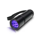 Зуммисветильник Светодиодный УФ-фонарик светильник фонарик, ультрафиолетовый светильник, УФ-лампа, USB Перезаряжаемый для маркера, детектора банкнот