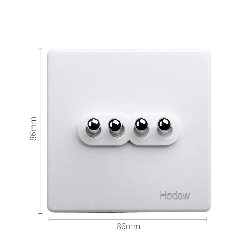 4 позиционный ретро 86 Тип переключателя белый серебристый рычаг однорычажный