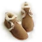 2021 лучшие женские зимние сапоги из натуральной овечьей кожи, 100% натуральный мех, зимние сапоги, теплые женские зимние сапоги