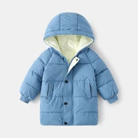 for 2 11 years thicken winter girls boys jackets fashion hooded outerwear for kids warm girls coats christmas