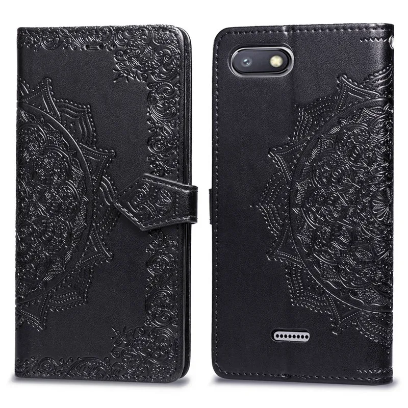 Кожаный чехол с мандалой для Xiao mi Red mi 7A 6 6A 5 Plus 4A Note 5A 4 4X5 6 7 Pro 3S Go mi 9 SE 9T A1 A2 8 Lite Red mi 7A откидная крышка