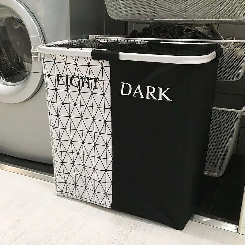 

Foldable Laundry Basket Organizer Dirty Clothes Laundry Hamper Toys Sundries Storage Basket Bathroom Storage Bag Home Organizer