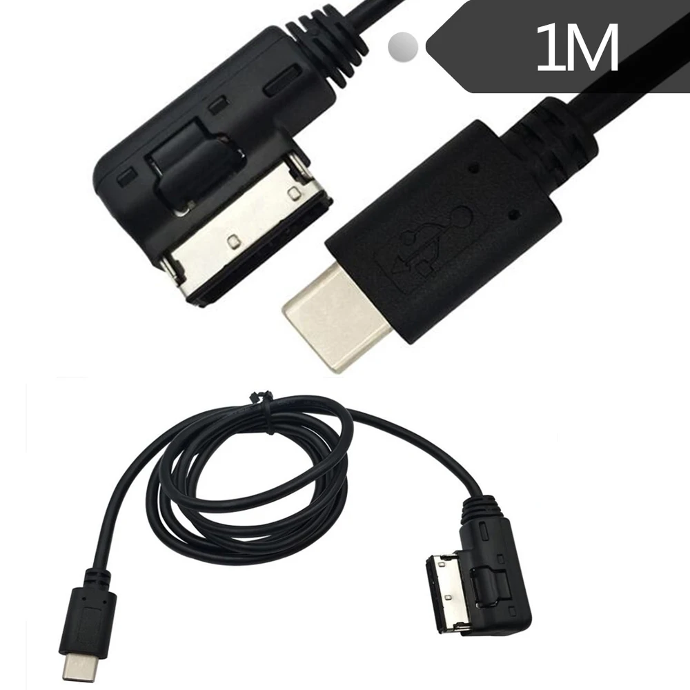 

USB 3.1 Type C to Media In AMI MDI Charger Cable Cord For VW AUDI Q5 Q7 Macbook