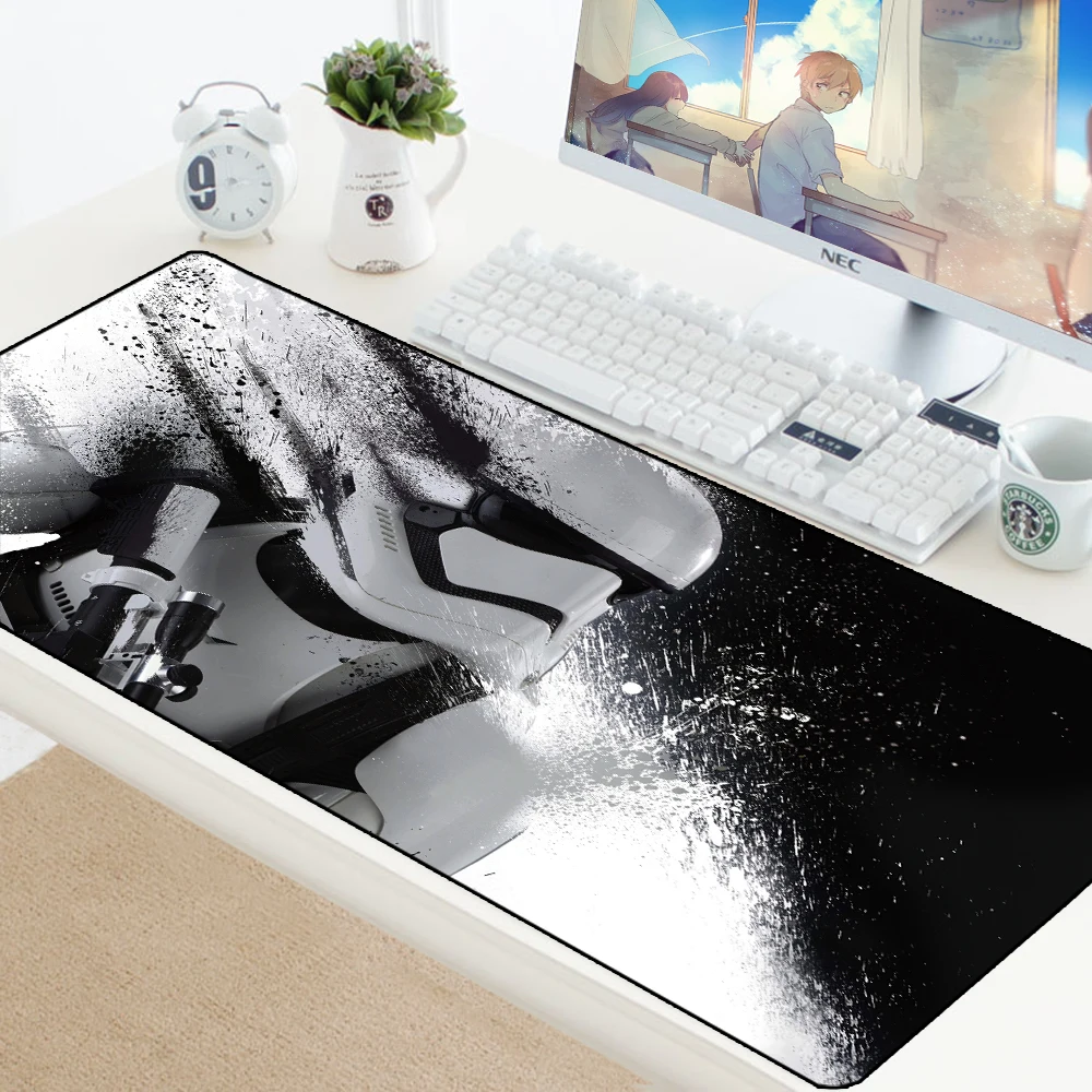 Star Wars 70x30 см большой игровой коврик для мыши с клавиатурой компьютерный игровой планшет Настольный коврик для мыши с блокировкой края XL офисные коврики для мыши