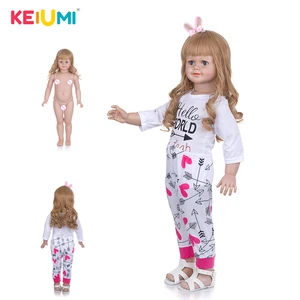 Кукла Reborn KEIUMI силиконовая Реалистичная для новорожденных, 78 см