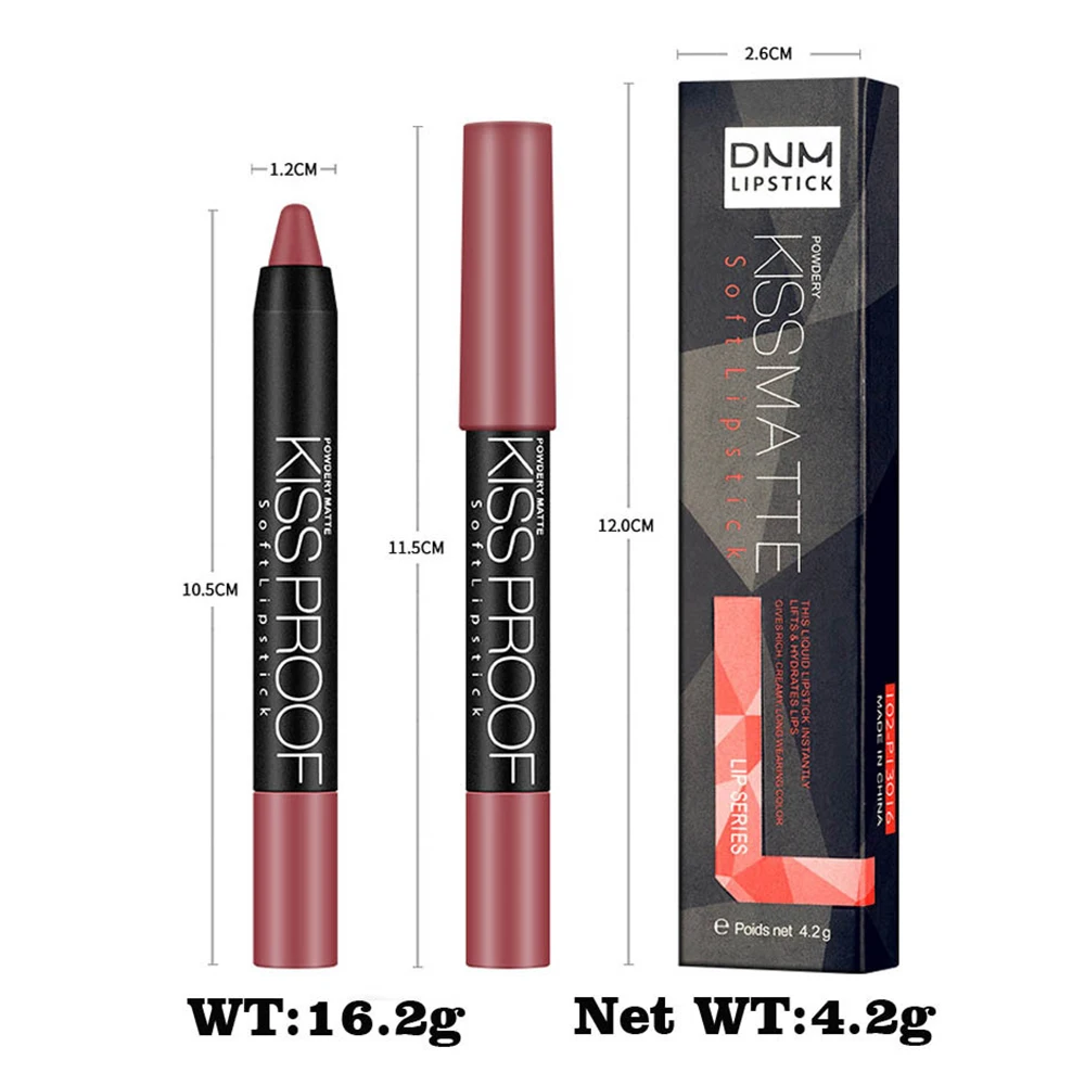Лидер продаж водостойкая помада KISS для красоты Стойкая питательная Увлажняющая