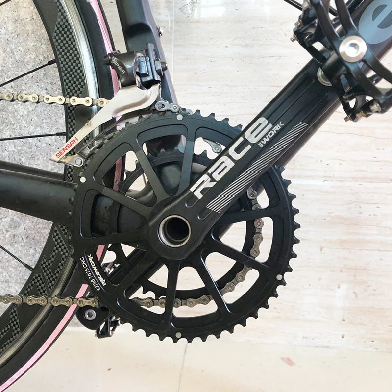 DECA R8000 дорожный велосипед Crankset 34/50T 170 мм 790g Ультра-легкий компактный Crank BB86 | Спорт