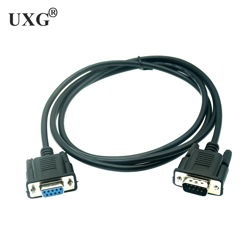 5M 10M 1.5M 3M Serial RS232 9-Pin Male to Female DB9 PC Converter Extension Transfer Cable Extending Wire for computer | Компьютеры и