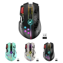 Mouse Gamer RGB Wireless Wired Dual Mode 12000 DPI Adjustable Gaming Mice for Household Computer Accessories