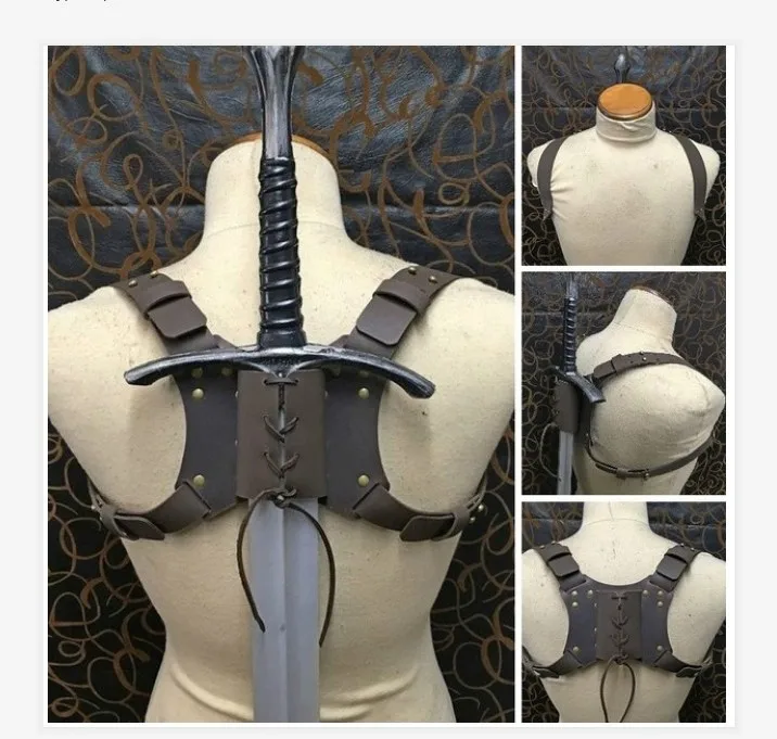 Костюмы на Хэллоуин для средневекового костюма косплея взрослых воинов верблюд