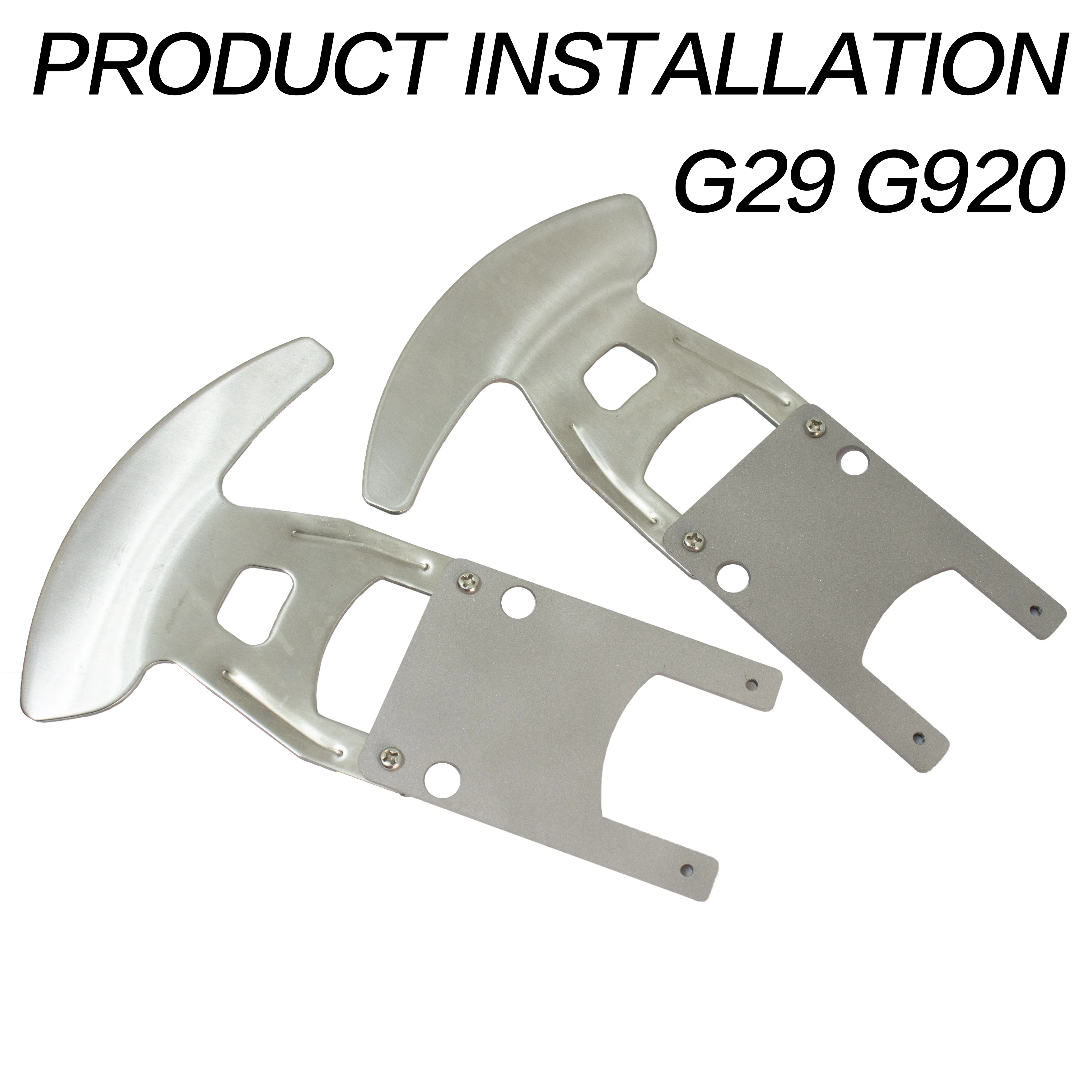 Удлиненные лопастные шифтеры для моделей logitech G29 G920 G923 адаптер sim-карты гоночная