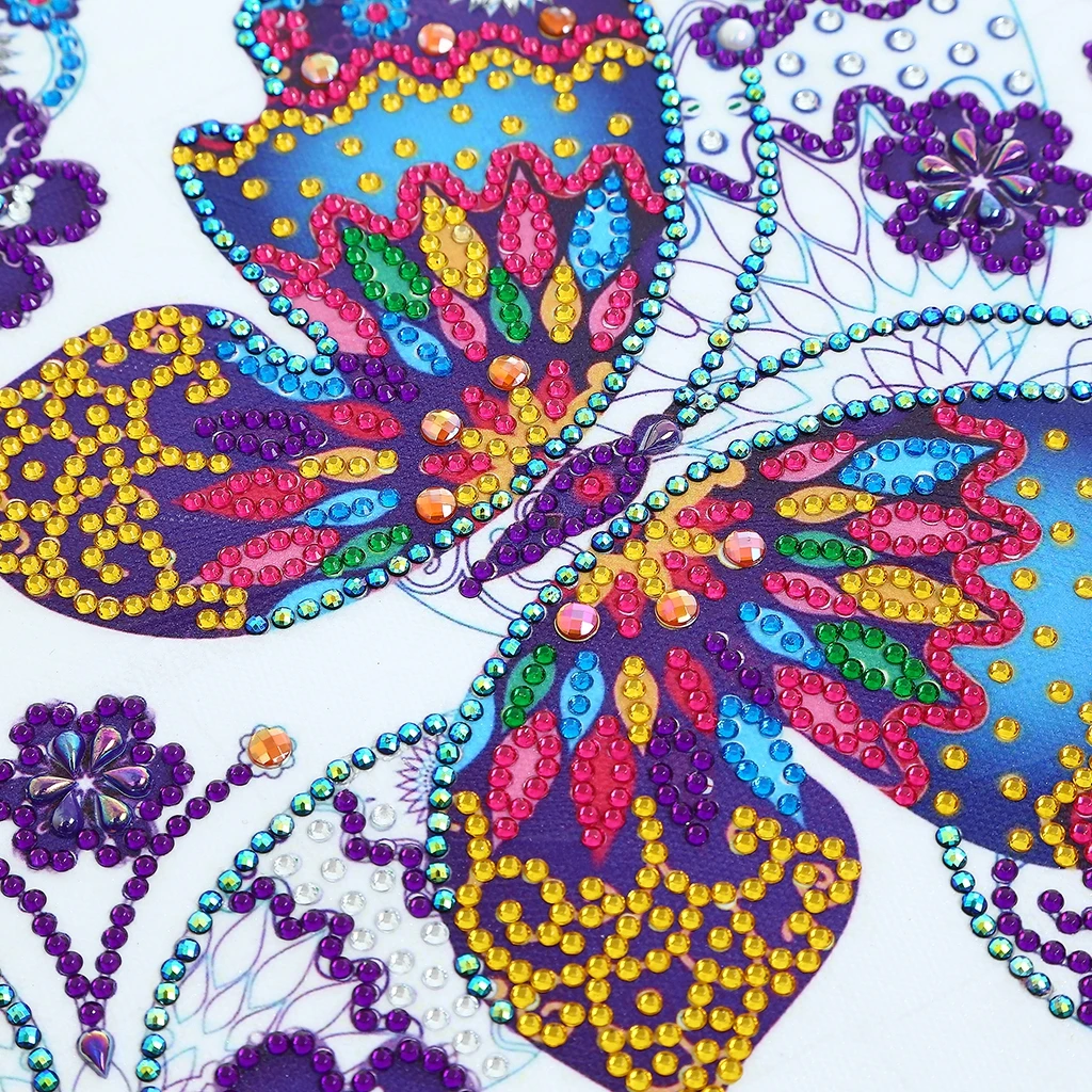 

5D Diamond Painting Butterfly Diamond Cross DIY Special Shaped Stitch Embroidery Rhinestones Mosaic Kits Home Wall Decoration