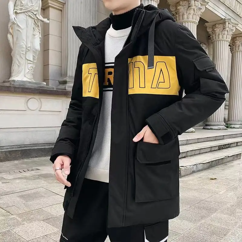 2021  New Arrivals Men's Casual Solid Hooded Jackets Men's Outwear long  sleeve Tactical Windproof Military Waterproof jacket