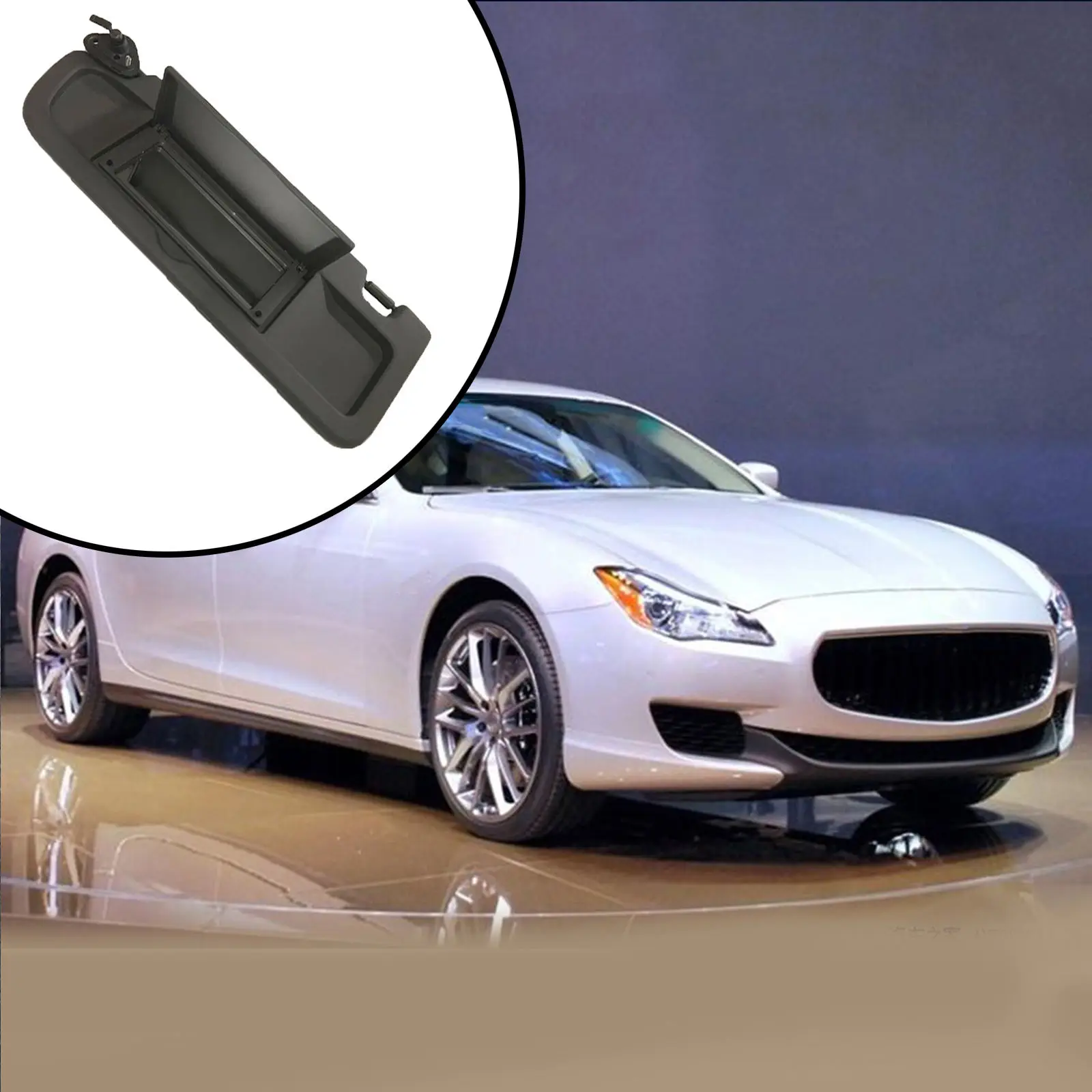 

Left Driver Side Sun Visor W/Mirror Compatible for Civic 2006-2011