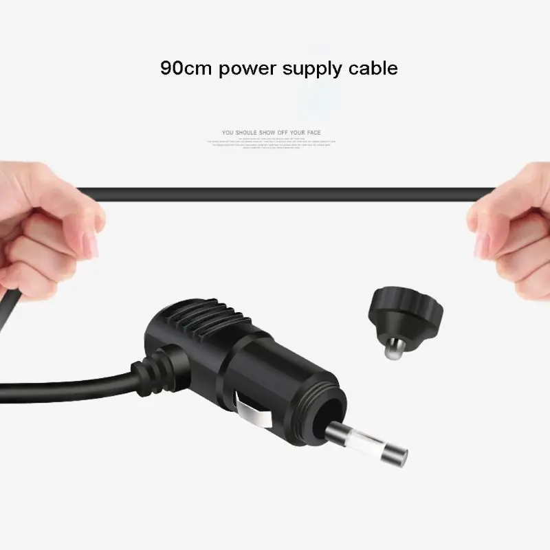 Универсальный автомобильный вентилятор охладитель воздуха 12В/24В охлаждение