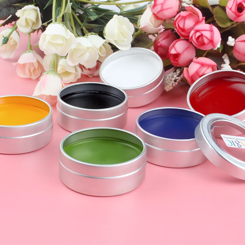 7 цветов краска для макияжа лица и тела художественная рисования хной