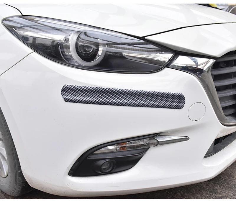 Защита на двери автомобиля защитные наклейки 5D из углеродного волокна порог