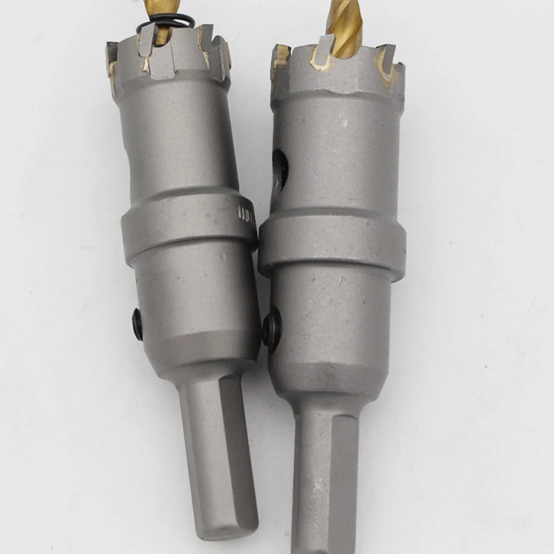 

Hard Alloy Hole Saw Cutter Drill Bit For Stainless Steel Plate Iron Wood Metal Cutting Power Tools