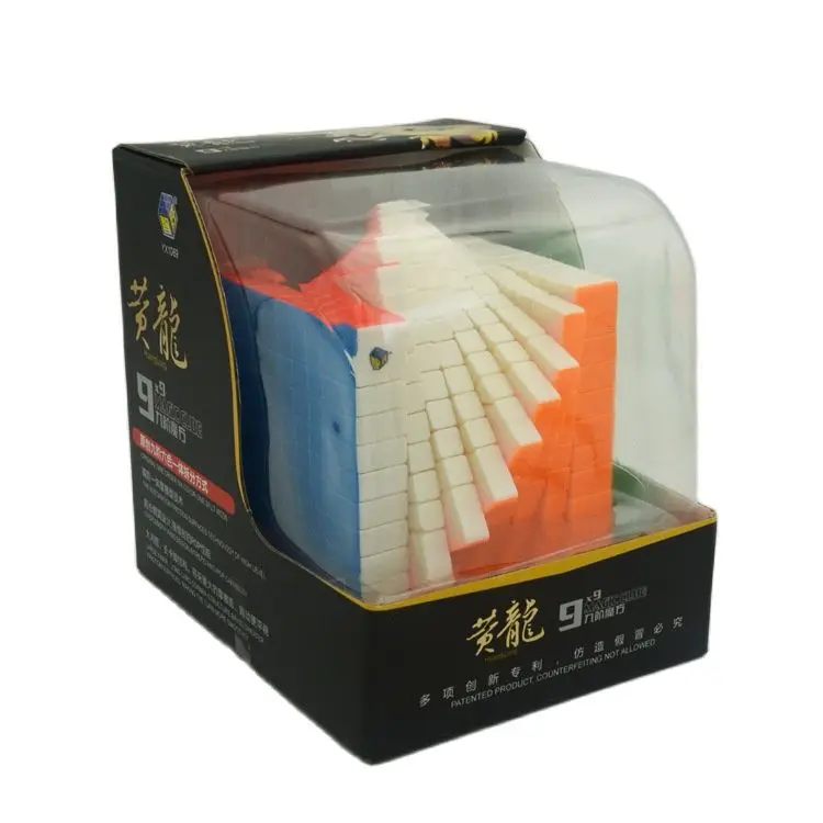 Yuxin Huanglong 9x9x9 скоростной куб ZhiSheng 9 слоев волшебный пазл 9x9 волшебный куб игрушка образовательные детские игрушки игра (art.: 7a8b737ec) - 7a8b737ec