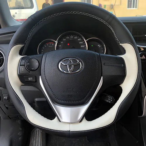 Сделай сам, кожа ручной работы, углеродное волокно, фотосессия для Toyota RAV4 Vios FS Corolla Levin Yarisl