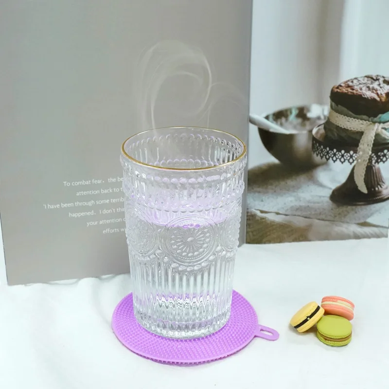 Многофункциональная силиконовая щетка кухонный коврик для мытья посуды