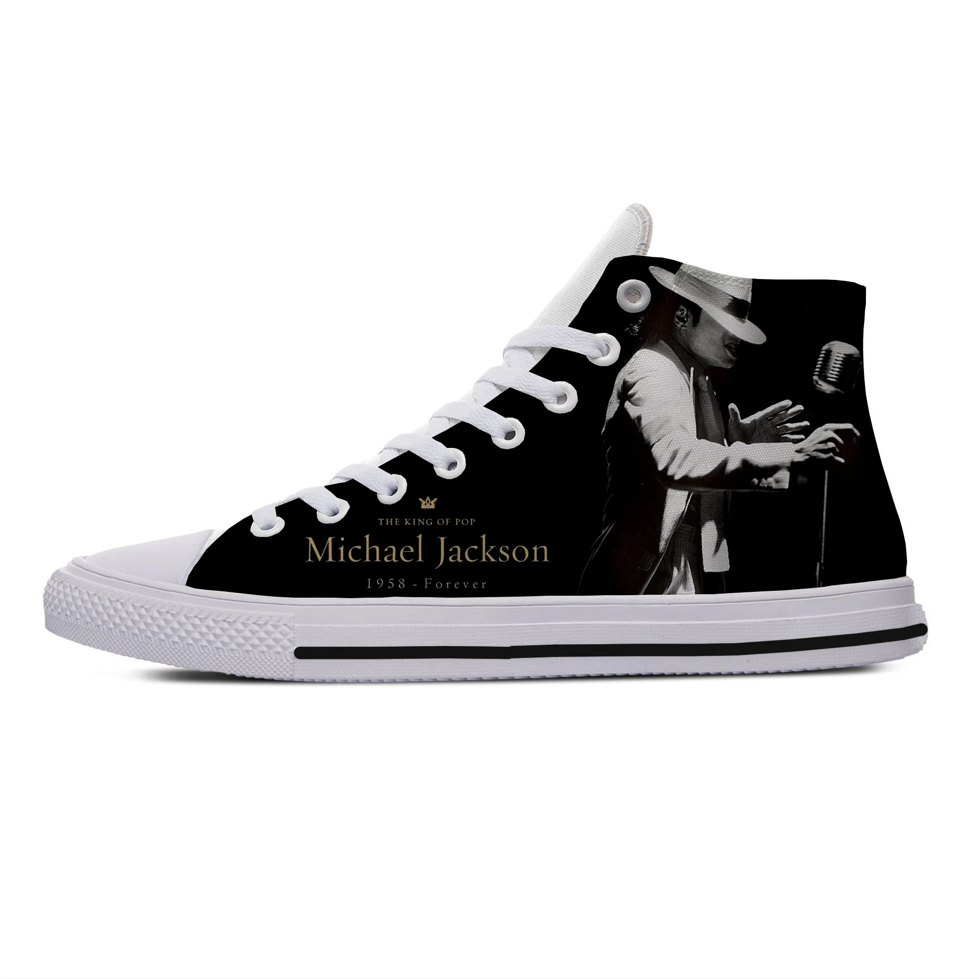 

Высокие мужские и женские холщовые туфли MJ, повседневные холщовые туфли на плоской резиновой подошве, обувь на заказ