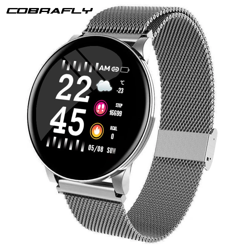 Cobrafly, умные часы, кровяное давление, пульсометр, умный Браслет, для леди, IP67, водонепроницаемый, спортивный браслет для Android, iphone, xiaomi
