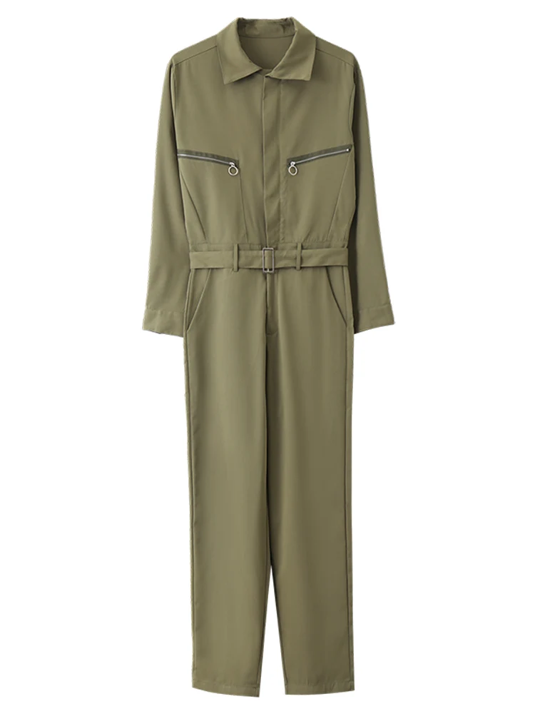 Комбинезон мужской/женский сплошной болотный костюм карго с длинным рукавом