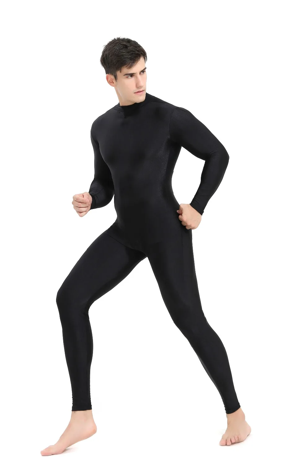 Speerise Взрослых Унисекс высокая горловина с длинными рукавами комбинезон Для