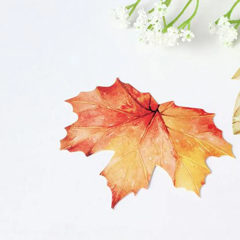 30 шт./компл. популярная открытка в виде листа милая Рождественская вечеринка день