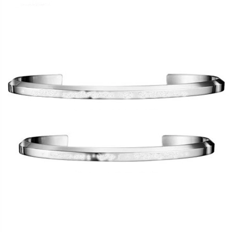 Новинка 2020 роскошный дизайн браслеты из нержавеющей стали подходит для мужчин и
