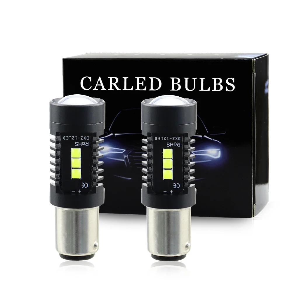 2 × светодиодный автомобильный тормозной светильник s выпуклая 60 Вт 1156 BA15S сигнал