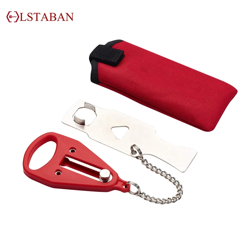 

LSTABAN Portable Door Safety Latch Lock Metal Home Room Hotel Anti Theft Security Lock Travel Accommodation Door Stopper