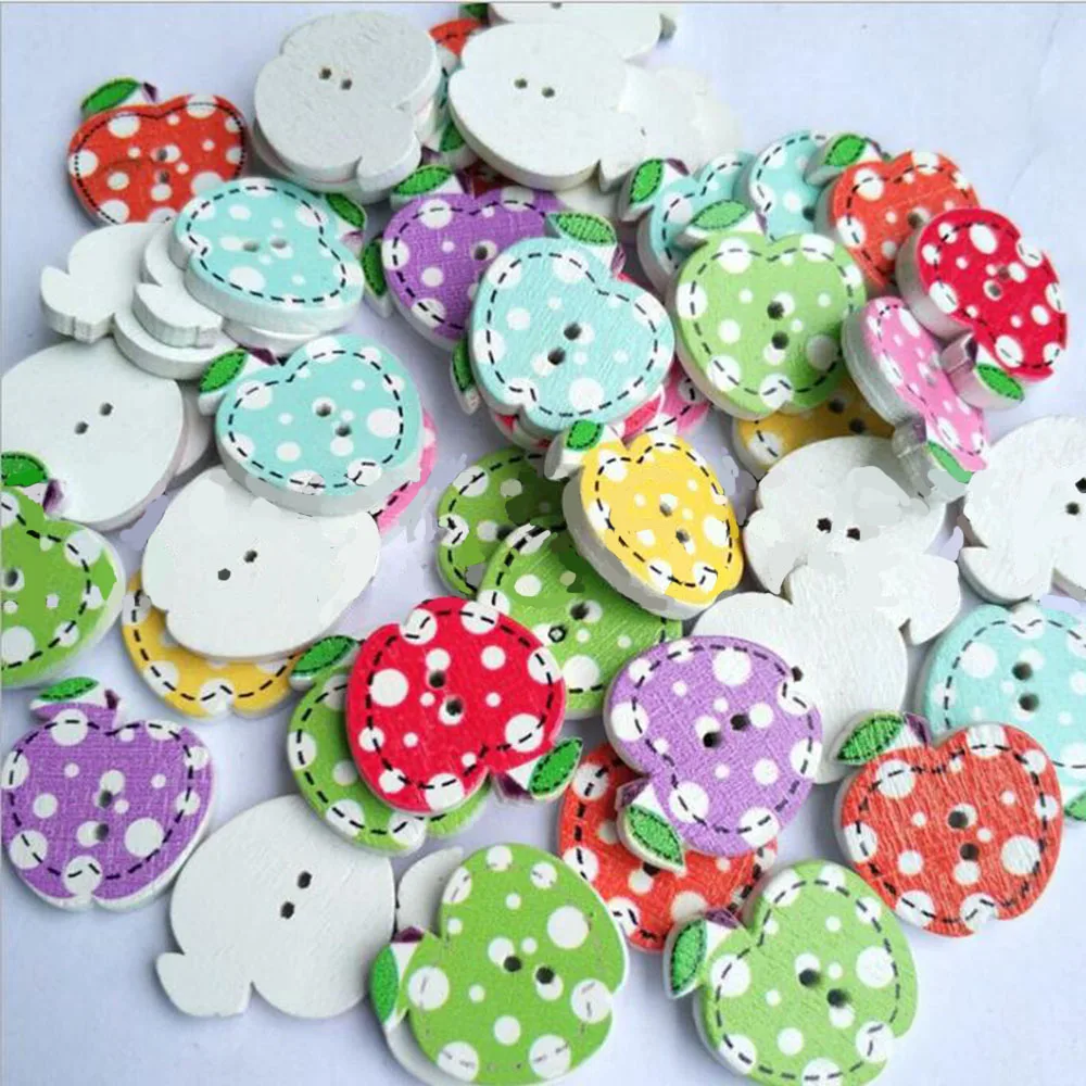 50 шт. деревянные пуговицы для одежды | Дом и сад
